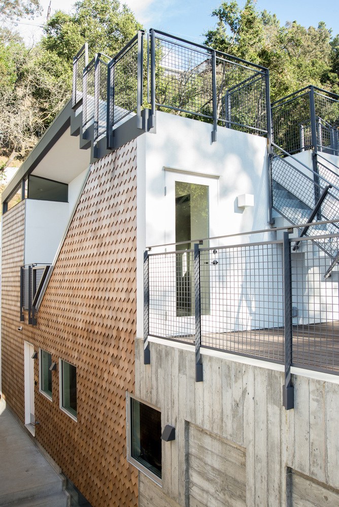 Moderní bydlení na kopcích kolem Hollywoodu